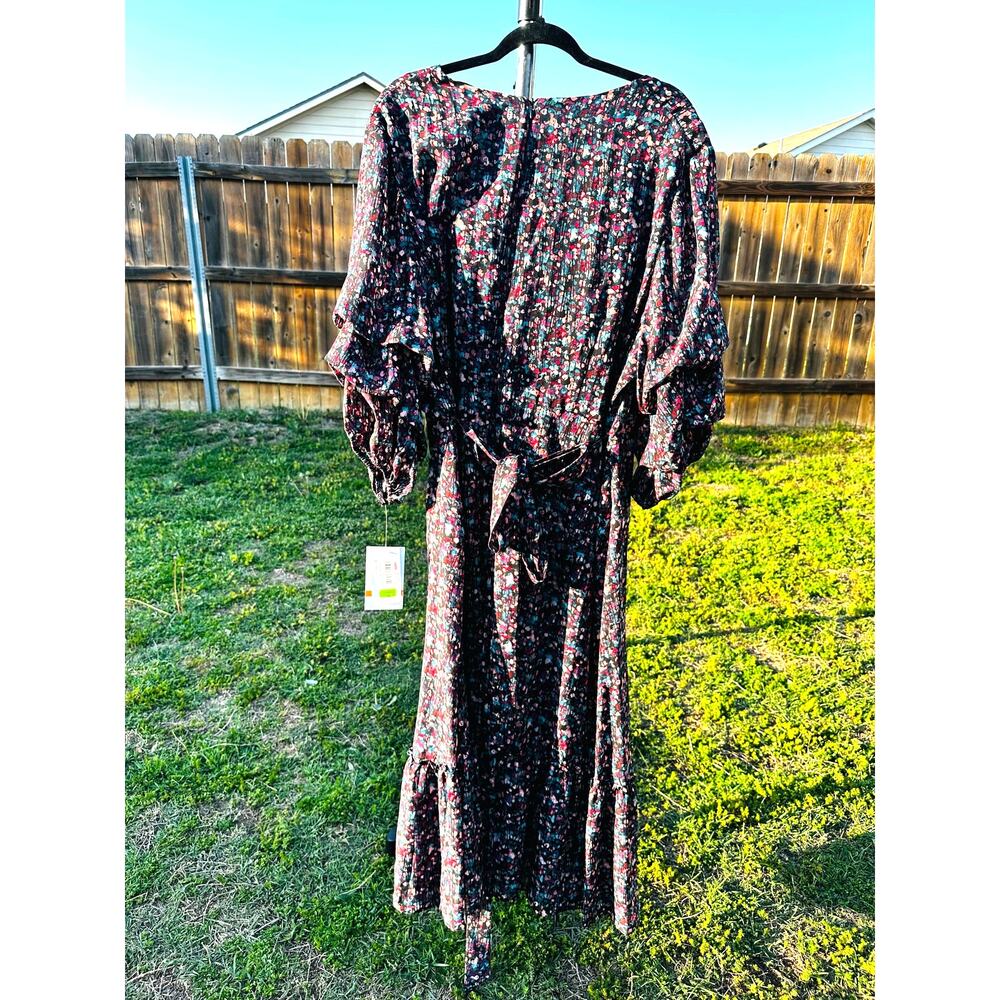 Maison Tara Maxi Floral Dress 24W - Picture 2 of 5
